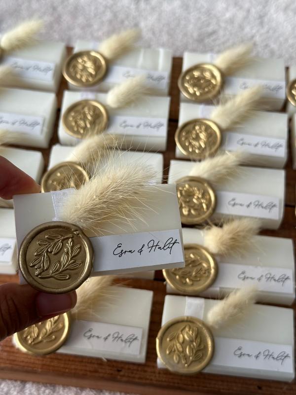 Kişiye Özel Süslü Hediyelik Sabun (Kına, Mevlüt, Nikah) - Ön Görünüm