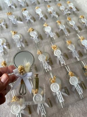 Geleneksel Aynalı Kına Gecesi Hediyelikleri / Misafirler İçin Kına Hatırası - gift
