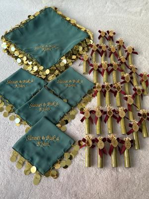 Geleneksel Kına Gecesi Hediyelikleri / Misafirler İçin Paket Kına - gift